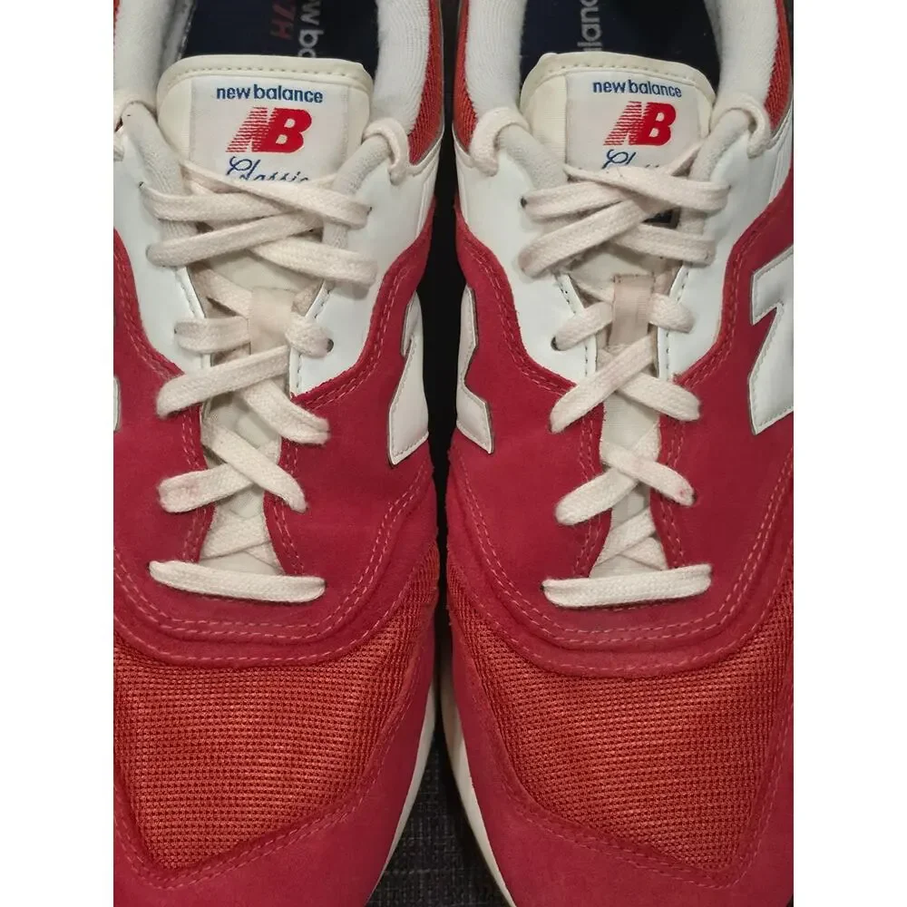 New Balance 997H Team Red White Blue Sneakers Men's Size 12 CM997HRG